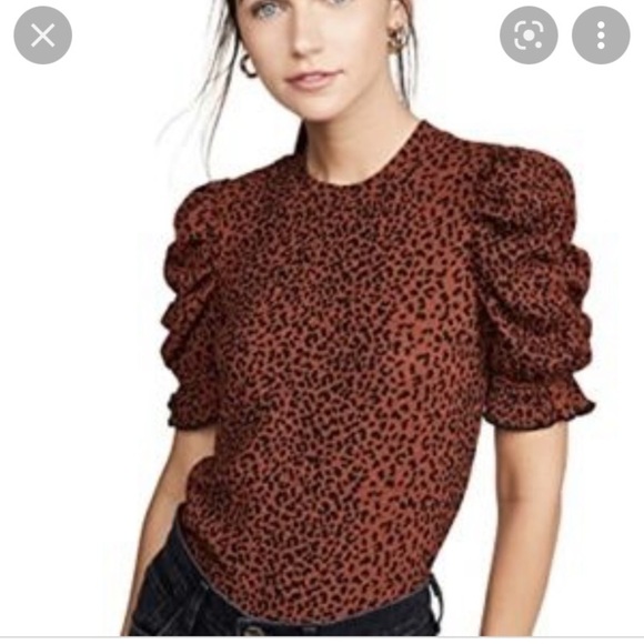 Moon river leopard top - Picture 1 of 4